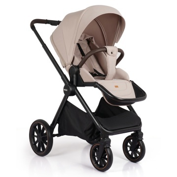Resigilat - Carucior Sport pentru Bebelusi Mavio®, Model Urban, 0–4 Ani, Pana la 22 kg, Landou Reversibil, Spatar Reglabil 3 Pozitii, Suspensii, Pliere One Fold, Cadru Aluminiu, Pliere Carte, Centura de Siguranta 5 Puncte, Roti Cauciuc, Bej - Img 9