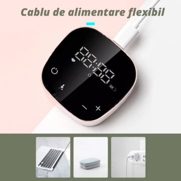 Resigilat - Pompa de San Electrica Dubla, STEP100 cu 2 Biberoane, Functie de Masaj, Afisaj Digital, Complet Detasabila, Capacitate de 300 ml, fara BPA, Zgomot Redus - Img 5