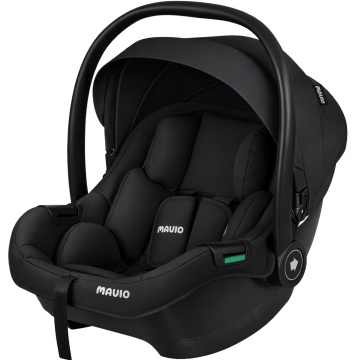 Resigilat - Scoica Auto pentru Bebelusi Mavio®, i-Size R129, Model Urban, 0–15 Luni, 40–87 cm, Pana la 13 kg, Compatibila Caruciorul Mavio Urban, Montare Centura Masinii, Centura Siguranta 3 Puncte, Material Oxford 600D, Negru