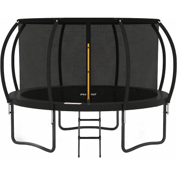 Resigilat - Trambulina pentru Copii Mavio®, Diametru 244 cm, Plasa Protectie, Exterior si Gradina, Protectie UV, Scara de Acces Inclusa, 48 de Arcuri de Sustinere din Otel Galvanizat, Certificat de Siguranta