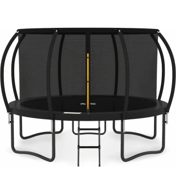 Trambulina pentru Copii Mavio®, Diametru 488 cm, Plasa Protectie, Exterior si Gradina, Protectie UV, Scara de Acces Inclusa, 100 de Arcuri de Sustinere din Otel Galvanizat, Certificat de Siguranta