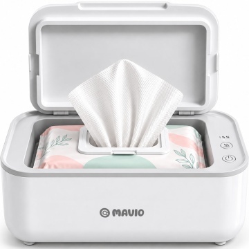 Incalzitor Servetele Umede pentru Bebelusi Mavio®, Ingrijire Nou-Nascuti, Capacitate 80-100 Servetele, 3 Trepte de Incalzire, Control Tactil, Incalzire Constanta, Mentine Umiditatea, 220-240V