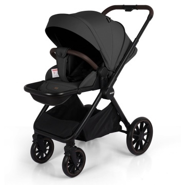Resigilat - Carucior Sport pentru Bebelusi Mavio®, Model Urban, 0–4 Ani, Pana la 22 kg, Landou Reversibil, Spatar Reglabil 3 Pozitii, Suspensii, Pliere One Fold, Cadru Aluminiu, Pliere Carte, Centura de Siguranta 5 Puncte, Roti Cauciuc, Negru - Img 9