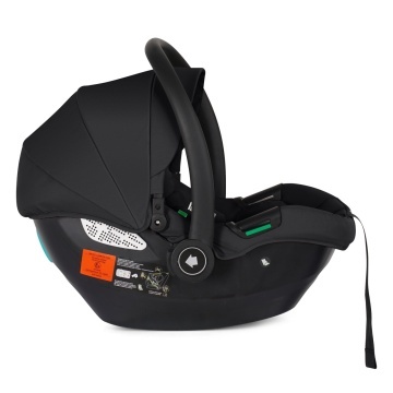 Resigilat - Scoica Auto pentru Bebelusi Mavio®, i-Size R129, Model Urban, 0–15 Luni, 40–87 cm, Pana la 13 kg, Compatibila Caruciorul Mavio Urban, Montare Centura Masinii, Centura Siguranta 3 Puncte, Material Oxford 600D, Negru - Img 5