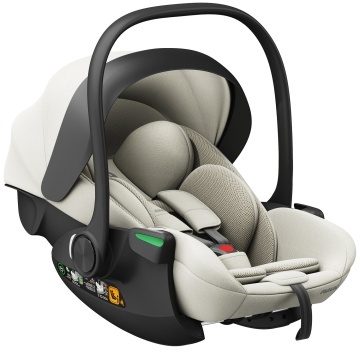 Scoica Auto Bebelusi Mavio®, Model Evo Pro, 40 – 87 cm, Compatibila cu Baza Evo Pro si Carucioarele Urban, Inclinare 170°, 4 Pozitii Maner, 6 Niveluri Reglaj Tetiera, Centura Siguranta 5 Puncte, Sistem Modular, Omologata i-Size R129 - Img 4
