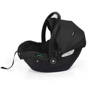 Scoica Auto pentru Bebelusi Mavio®, i-Size R129, Model Urban, 0–15 Luni, 40–87 cm, Pana la 13 kg, Compatibila Caruciorul Mavio Urban, Montare Centura Masinii, Centura Siguranta 3 Puncte, Material Oxford 600D, Negru - Img 2