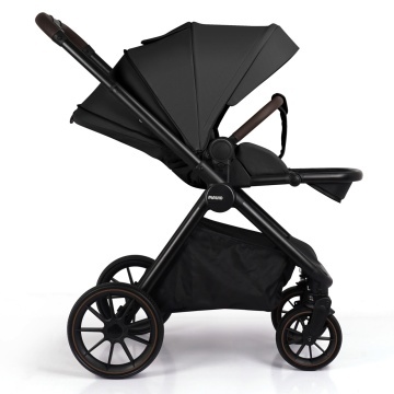 Resigilat - Carucior Sport pentru Bebelusi Mavio®, Model Urban, 0–4 Ani, Pana la 22 kg, Landou Reversibil, Spatar Reglabil 3 Pozitii, Suspensii, Pliere One Fold, Cadru Aluminiu, Pliere Carte, Centura de Siguranta 5 Puncte, Roti Cauciuc, Negru - Img 6