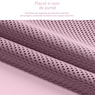 Resigilat - Marsupiu Bebe Mavio®, Ergonomic, 6 Pozitii de Purtare, intre 0 si 36 de luni, Greutate Maxima 14.9 kg, Roz - Img 3