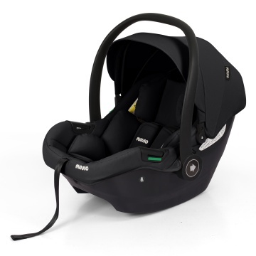 Scoica Auto pentru Bebelusi Mavio®, i-Size R129, Model Urban, 0–15 Luni, 40–87 cm, Pana la 13 kg, Compatibila Caruciorul Mavio Urban, Montare Centura Masinii, Centura Siguranta 3 Puncte, Material Oxford 600D, Negru - Img 6