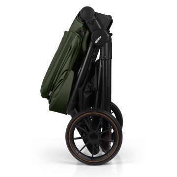Carucior Sport pentru Bebelusi Mavio®, Model Urban, 0–4 Ani, Pana la 22 kg, Landou Reversibil, Spatar Reglabil 3 Pozitii, Pliere One Fold, Suspensii, Cadru Aluminiu, Pliere Carte, Centura de Siguranta 5 Puncte, Roti Cauciuc, Verde - Img 7