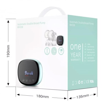 Resigilat - Pompa de San Electrica Dubla, WOWSTEP®, STEP 200 Pro cu 2 Biberoane, Functie de Masaj, Afisaj Digital, Complet Detasabila, Capacitate de 300 ml, fara BPA, 9 Niveluri de Intensitate, Zgomot Redus - Img 2