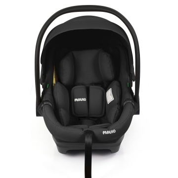 Scoica Auto pentru Bebelusi Mavio®, i-Size R129, Model Urban, 0–15 Luni, 40–87 cm, Pana la 13 kg, Compatibila Caruciorul Mavio Urban, Montare Centura Masinii, Centura Siguranta 3 Puncte, Material Oxford 600D, Negru - Img 3