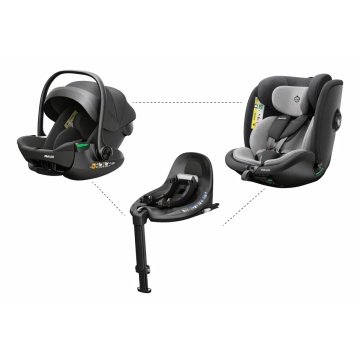 Pachet Evo Pro - Baza Isofix + Scoica Auto + Scaun Auto