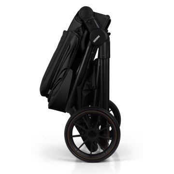 Resigilat - Carucior Sport pentru Bebelusi Mavio®, Model Urban, 0–4 Ani, Pana la 22 kg, Landou Reversibil, Spatar Reglabil 3 Pozitii, Suspensii, Pliere One Fold, Cadru Aluminiu, Pliere Carte, Centura de Siguranta 5 Puncte, Roti Cauciuc, Negru - Img 7