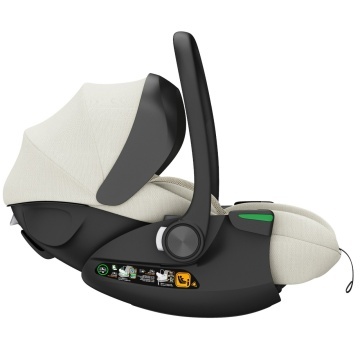 Resigilat - Scoica Auto Bebelusi Mavio®, Model Evo Pro, 40 – 87 cm, Compatibila cu Baza Evo Pro si Carucioarele Urban, Inclinare 170°, 4 Pozitii Maner, 6 Niveluri Reglaj Tetiera, Centura Siguranta 5 Puncte, Sistem Modular, Omologata i-Size R129 - Img 3