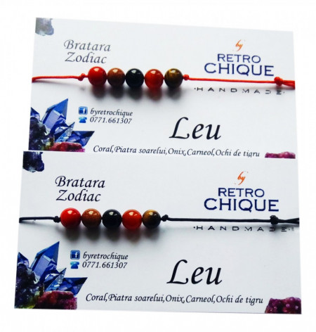 Brățară zodiac leu