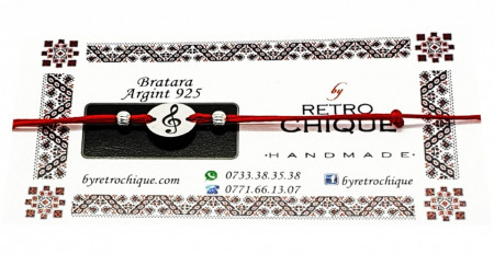 Bratara banut cheia sol