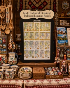 Panou cu Magneți – Rețete Tradiționale Românești (120 Bucăți) - Img 2
