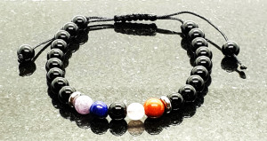 Bratara onix negru zodia capricorn - Img 1