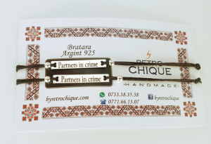 Set bratari cuplu Partners in crime