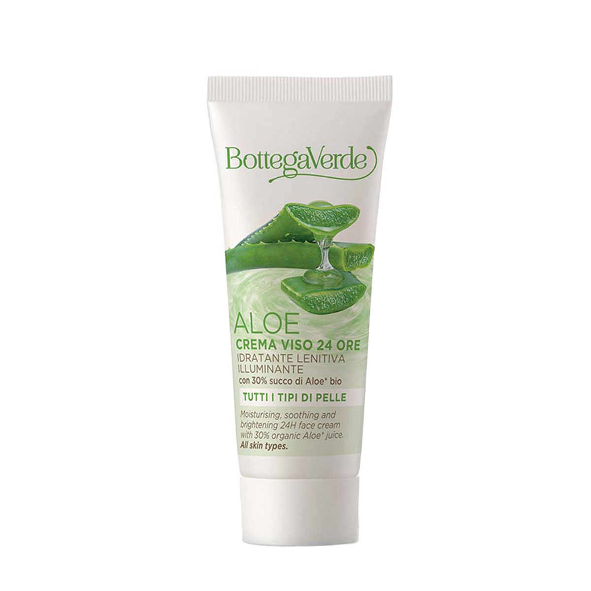 Travel size, crema de fata pentru ten normal cu aloe vera - Aloe, 20 ML