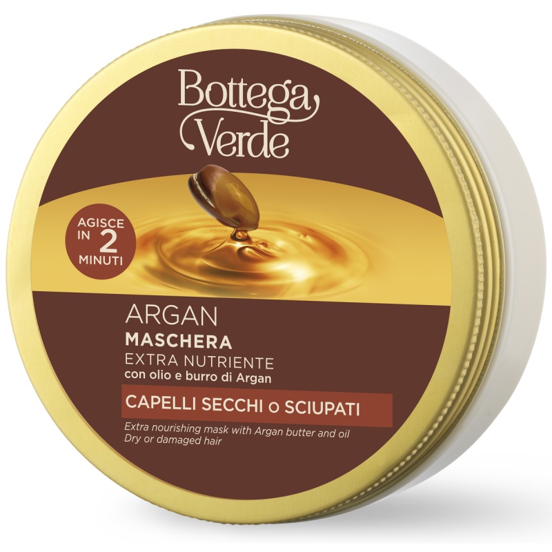 Masca pentru par deteriorat si fragil cu ulei si unt de argan - Argan, 200 ML - Img 1