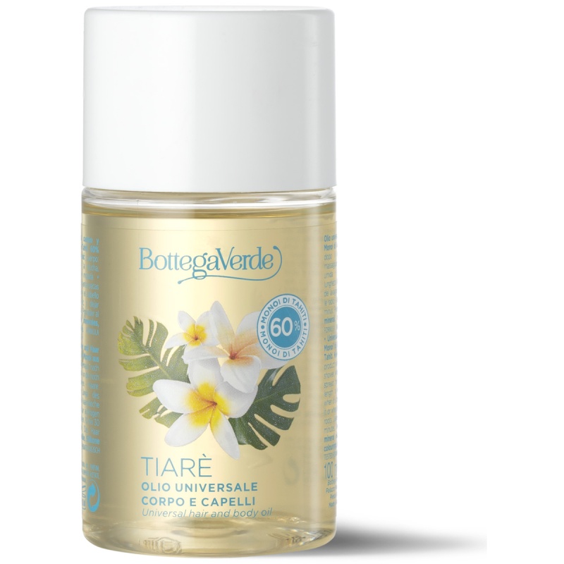 Ulei hidratant, pentru corp si par, cu extract de Monoi - Tiare, 100 ML