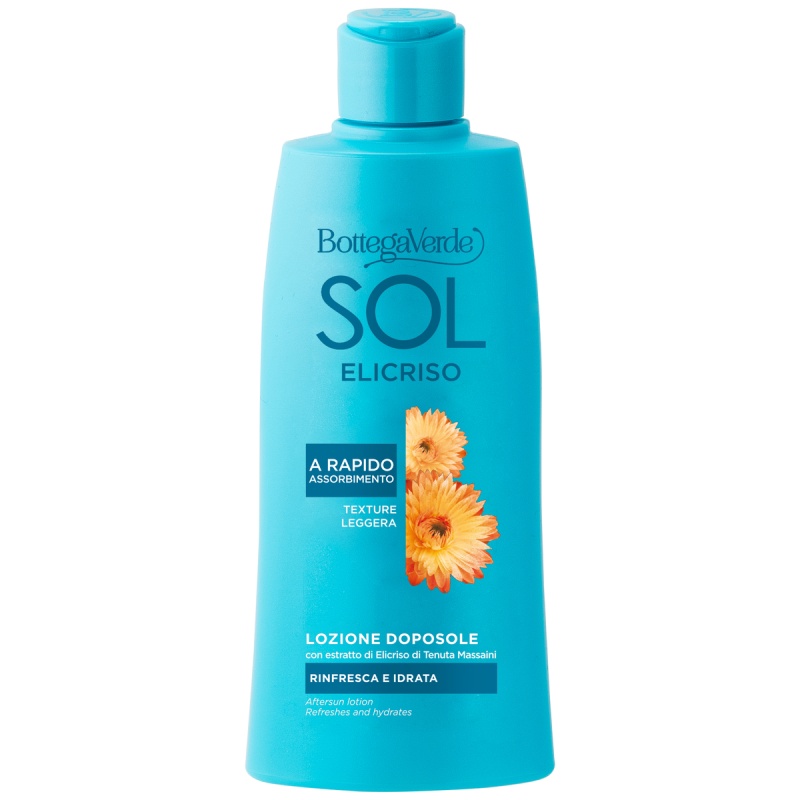 Lapte de corp, dupa plaja, cu extract de helycrysum de la Palatul Massaini - Sol Elicriso, 200 ML