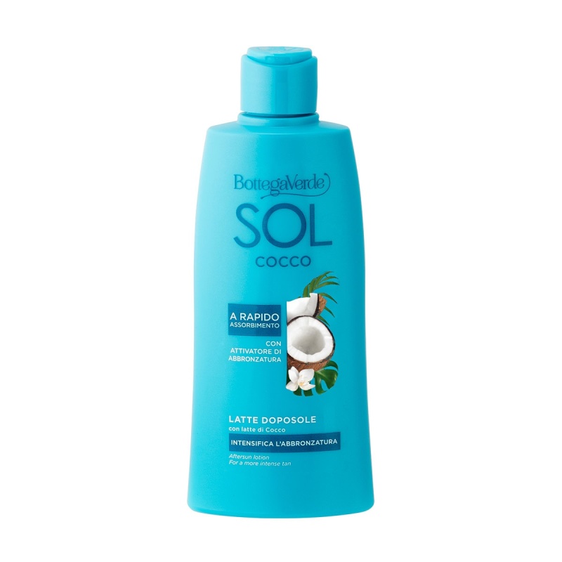 Lapte de corp dupa plaja, cu lapte de nuca de cocos - Sol Cocco, 200 ML