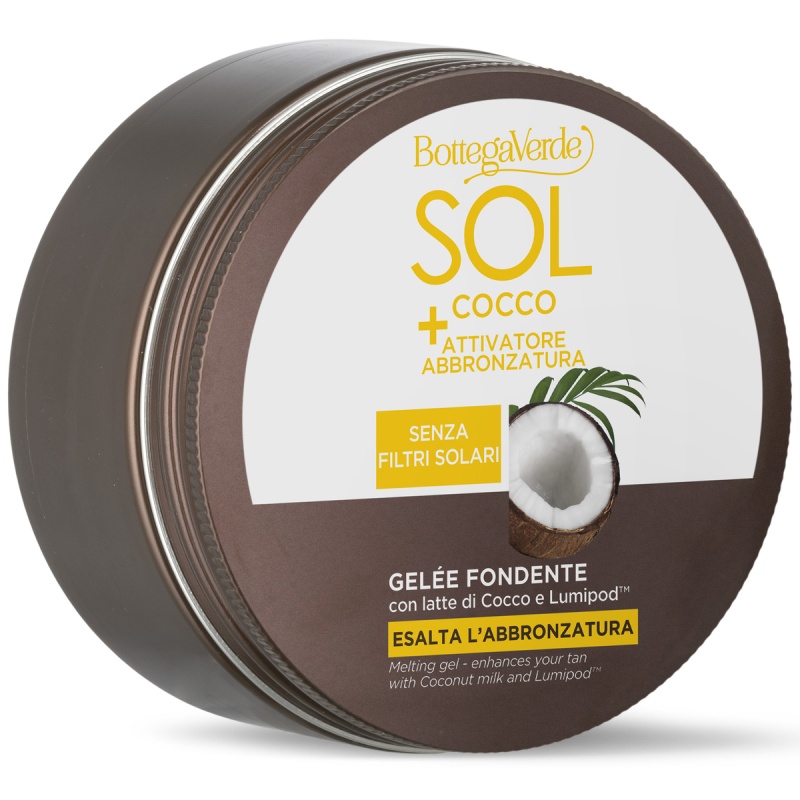Gel pentru intensificarea bronzului, cu lapte de cocos si Lumipod, 15 ML