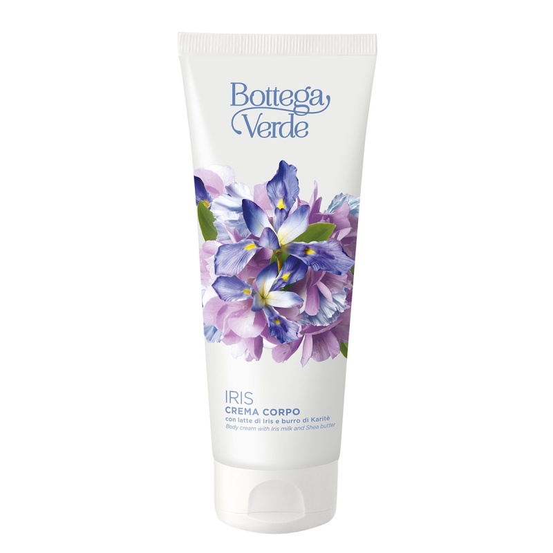 Crema de corp cu lapte de iris si unt de shea - Iris, 200 ML