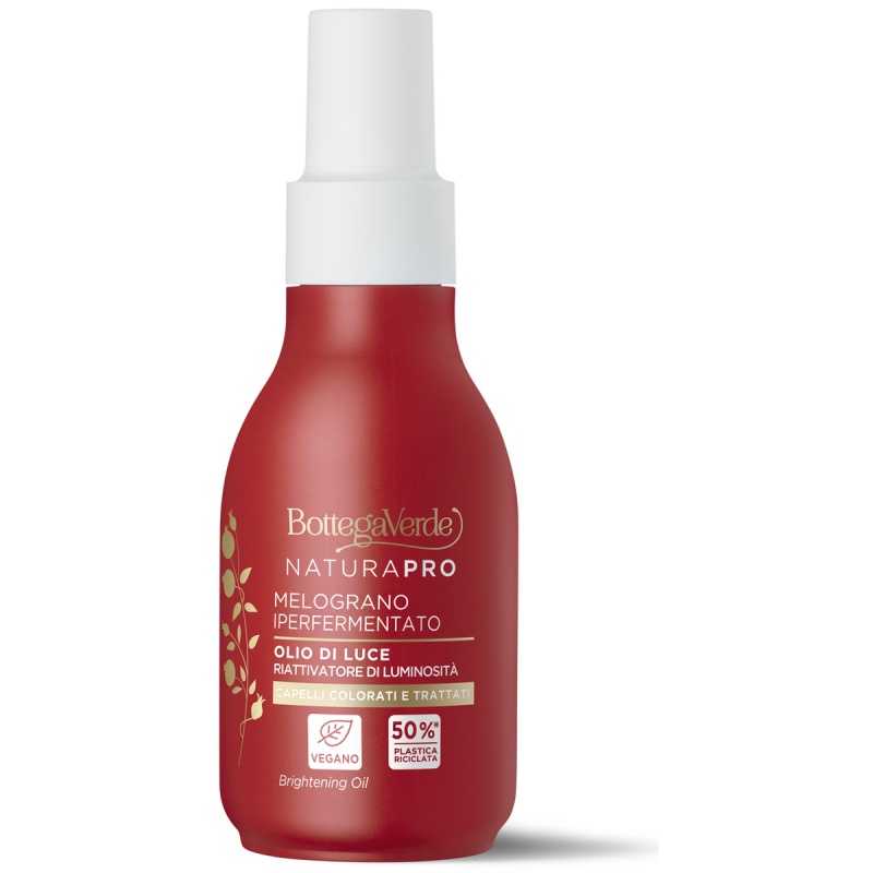 Ulei protector si nutritiv pentru par vopsit cu extract hiperfermentat de rodie - Natura Pro, 150 ML