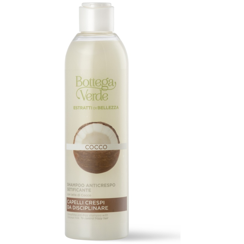 Sampon anti-frizz cu lapte de cocos - Estratti di Bellezza, 250 ML