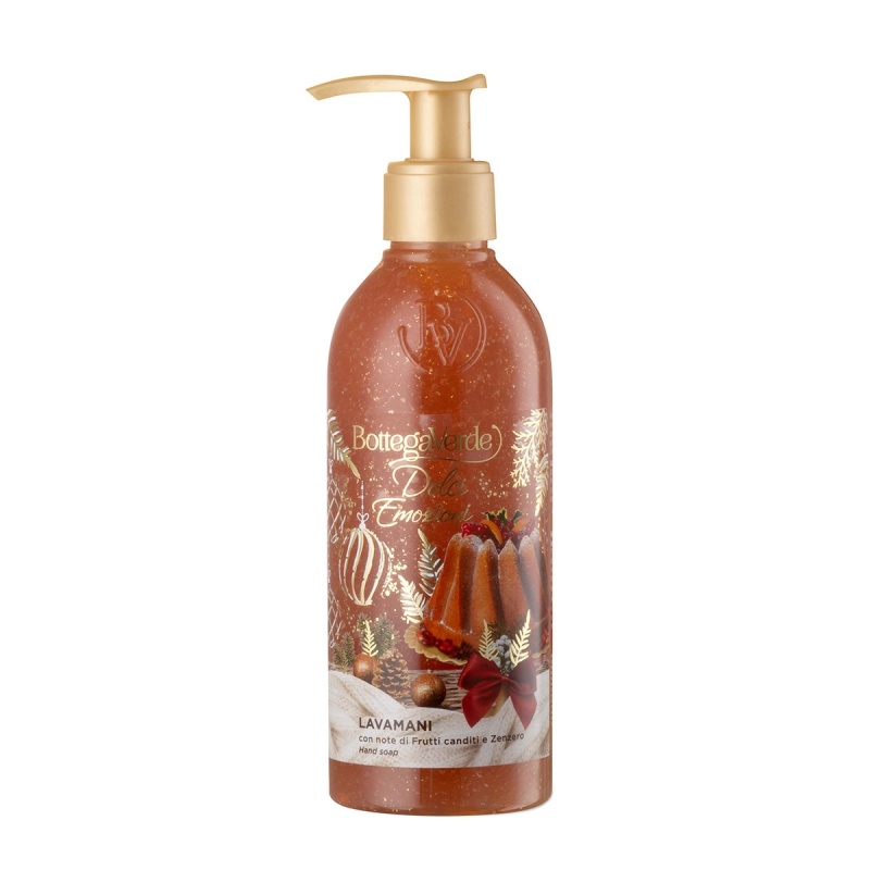 Sapun lichid, cu extract de fructe confiate si ghimbir - Dolci Emozioni, 250 ML