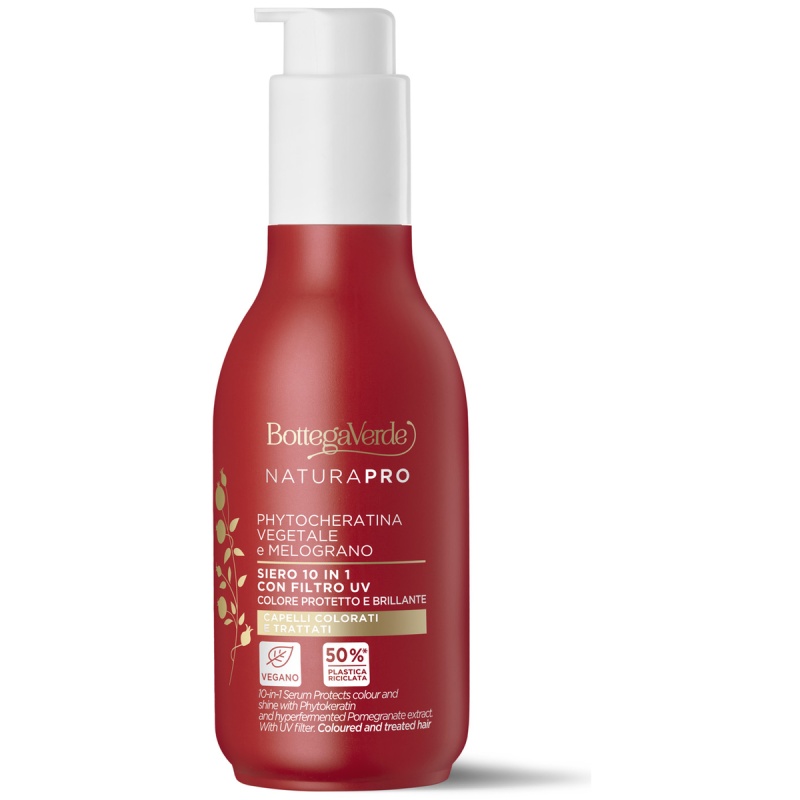 Tratament nutritiv pentru par vopsit cu extract hiperfermentat de rodie - Natura Pro, 125 ML