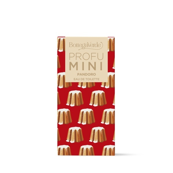 Apa de toaleta mini cu aroma de pandoro, Profumini, 10 ML - Img 2