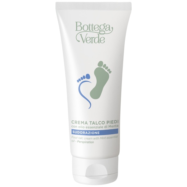 Crema pentru picioare, hidratanta, cu pudra de talc si menta - Speciale Piedi, 100 ML