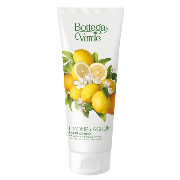 Crema de corp hidratanta, cu aroma de lamai - Limone e Agrumi, 200 ML