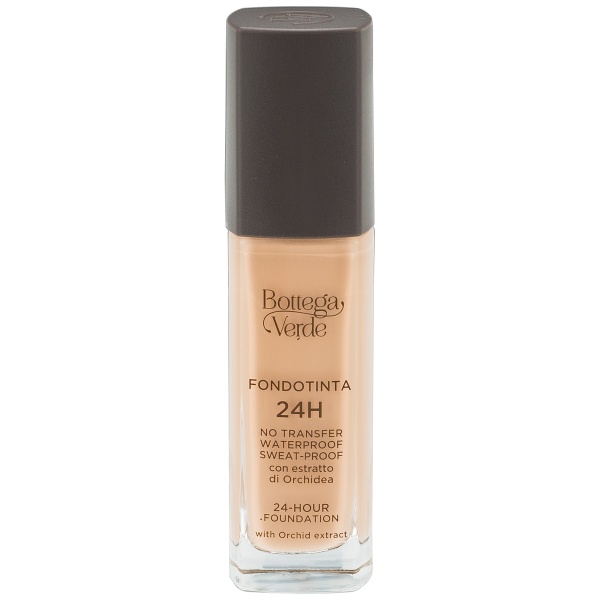 Fond de ten rezistent la transfer 24h cu extract de orhidee, bej cald - Fondotinta 24h, 30 ML