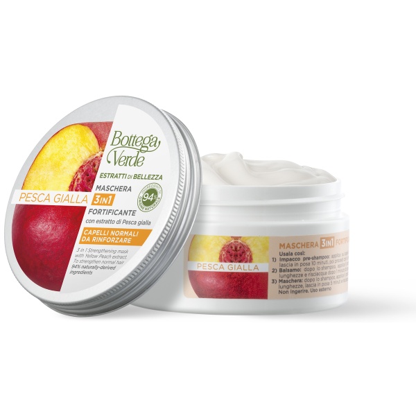 Masca pentru par 3 in 1 cu extract de piersici - Estratti di Bellezza, 200 ML - Img 2