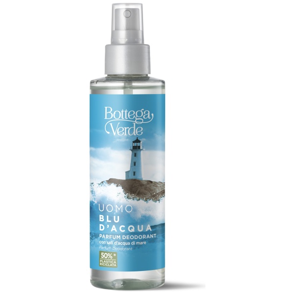 Parfum deodorant, delicat, cu saruri marine - Blu D'Acqua, 150 ML