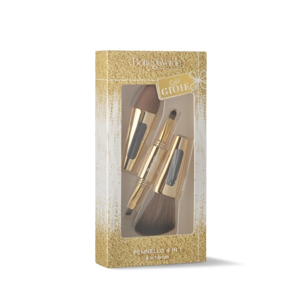 Pensula pentru machiaj 4 in 1, Solo Gioie