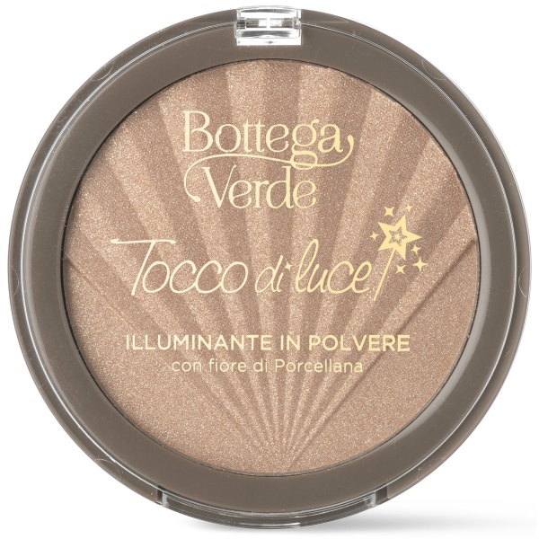 Pudra cu efect iluminator, auriu - Tocco di colore, 9 G