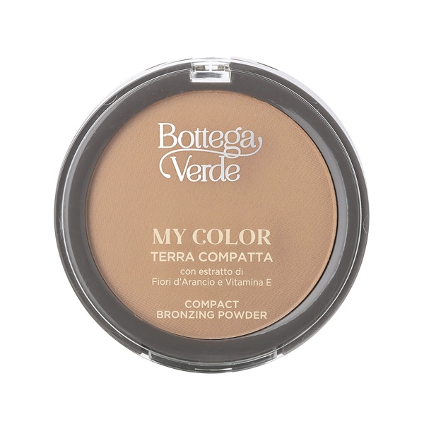 Pudra cu extract de flori de portocal si Vitamina E, bej migdala - My color, 8 G