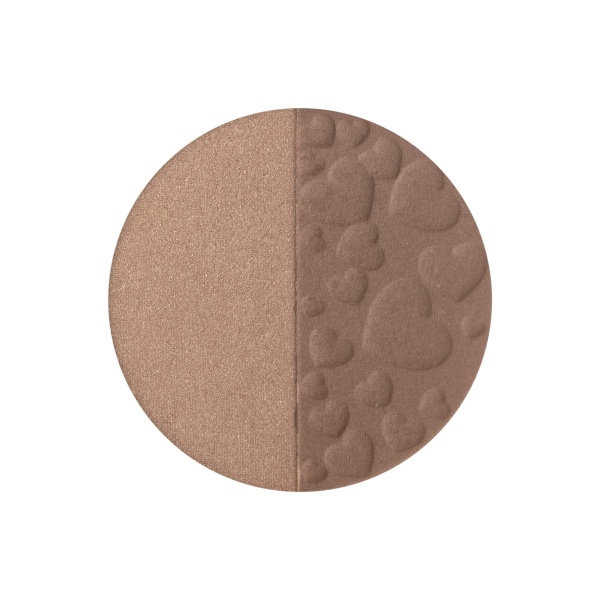 Pudra dubla bronzanta, cu turta dulce si ciocolata, nuante naturale - Adoro, 10 G - Img 2
