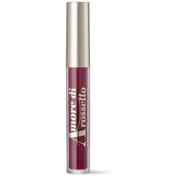 Ruj lichid mat cu efect de volum, cu extract de rodie, Rosu Dalie - Amore di rossetto, 2.5 ML