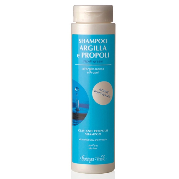 Sampon cu argila alba si propolis - Argilla e Propoli, 200 ML
