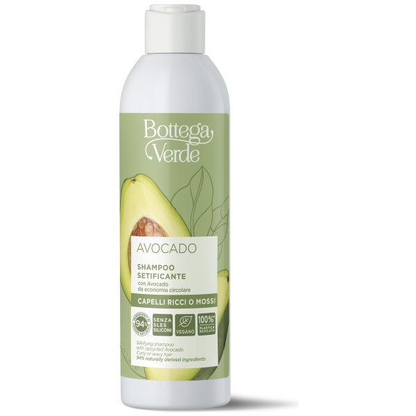 Sampon pentru par cret sau ondulat, cu extract de avocado - Avocado, 250 ML