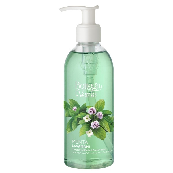 Sapun lichid revigorant cu extract de menta si busuioc, Menta, 250 ML