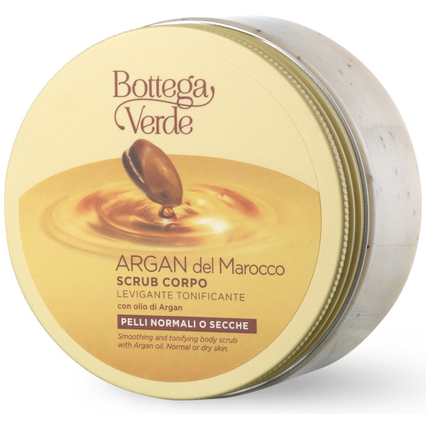 Scrub de corp cu ulei de argan - Argan del Marocco, 200 ML - Img 1